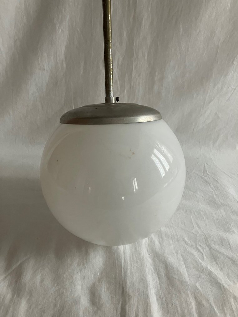 吊灯 - 乳白色玻璃 #1.0