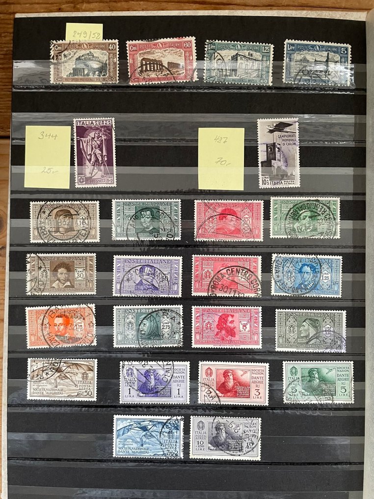 Italia 1861/1999 - 6 carcase de colecție Italia cu multe timbre mult mai bune. #3.2