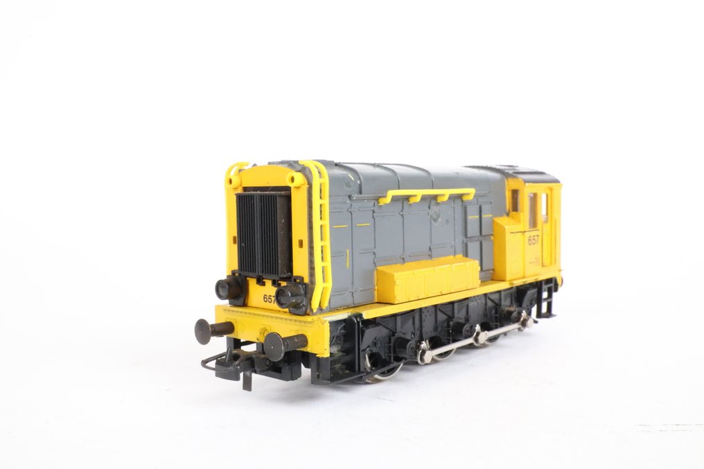 Roco H0 - 04160B - Πετρελαιοκίνητη μηχανή τρένου (1) - Σειρά 500 "Hippel", 657 κίτρινο γκρι. - NS #2.1