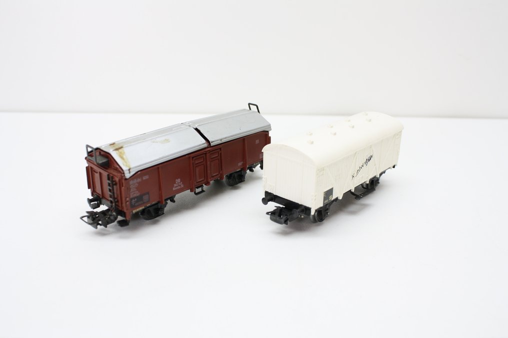 Märklin H0 - Carrozza passeggeri di modellini di treni (6) - Marklin 6 vagoni merci #3.2