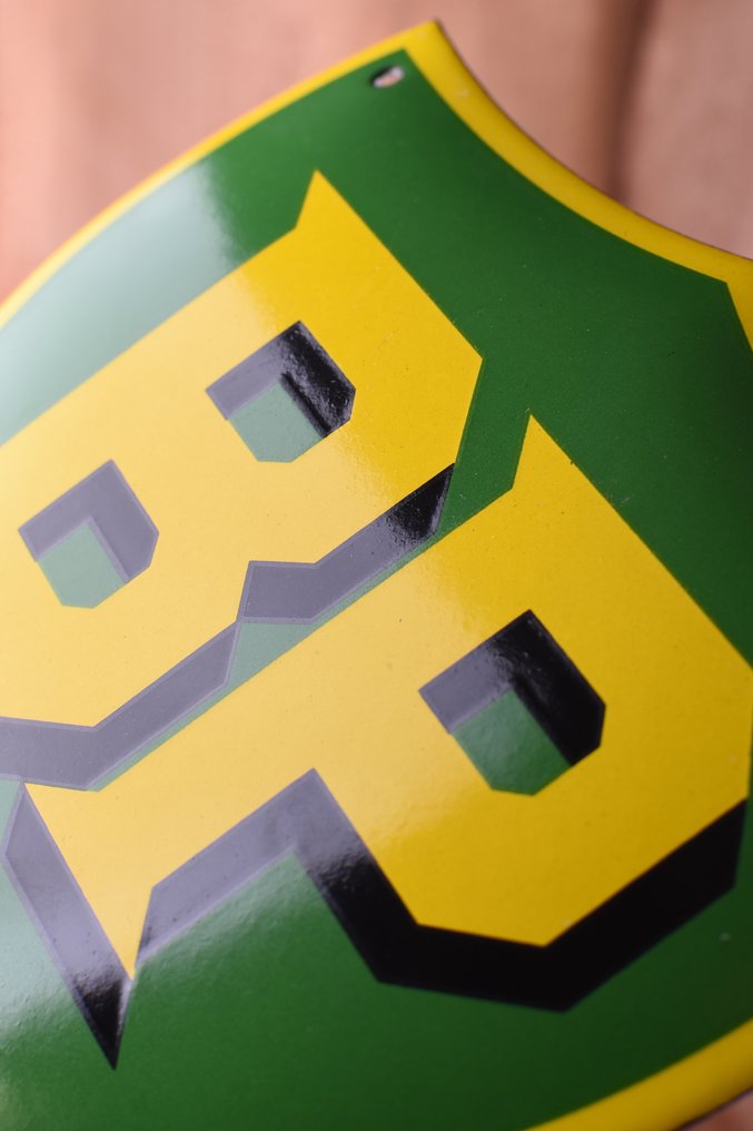 BP emblem; enamel sign; rare auction with this design; handmade! - Sign - Enamel #1.0
