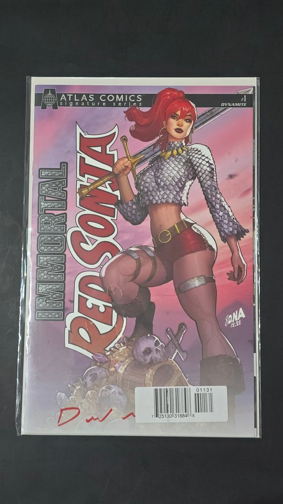Immortal Red Sonja #1 - Signed by David Nakayama + COA - 1 Signed comic - EO - 2022 #1.0