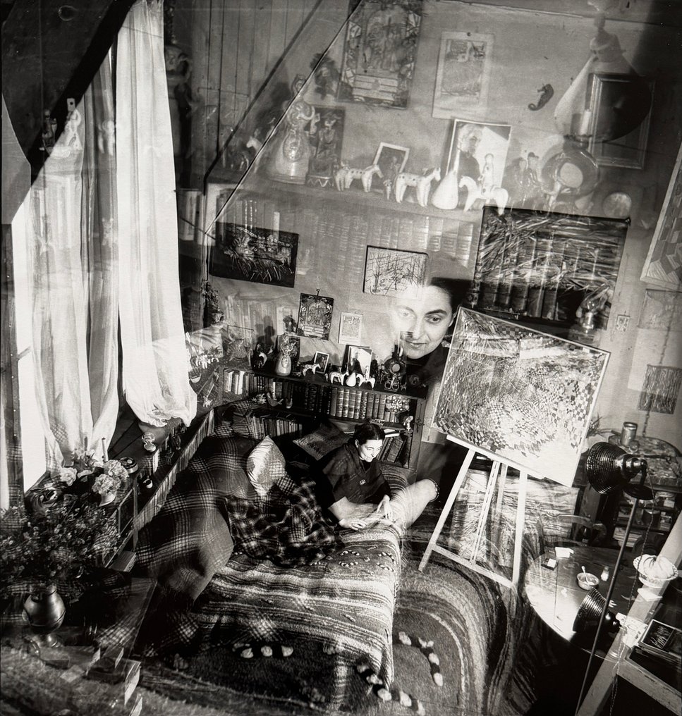 Denis Colomb (1902-2004) - Portrait de Vieira da Silva #1.0