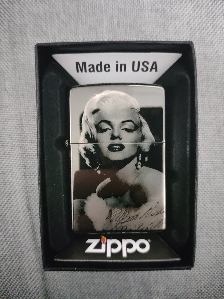 Zippo - A 25 - Ingen mindstepris - Lighter - Stål (rustfrit) #1.0