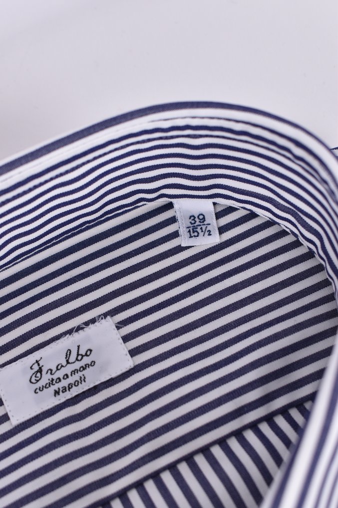 FRALBO NAPOLI - 39 - Katoen - No reserve price - Shirt - New with tags #3.2