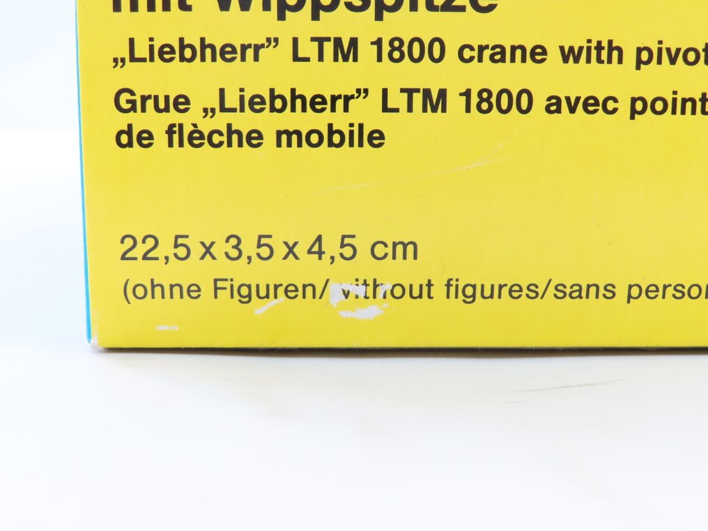 Kibri H0 - 10494 - Kituri de construit machete tren (1) - Cutie de construcție Liebherr LTM1800 cu Jip #4.3