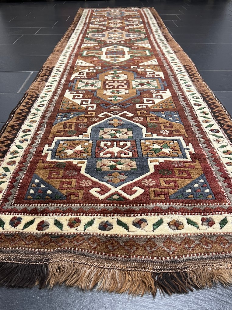 Kazak natural colors (New) - Runner - 355 cm - 95 cm #4.3