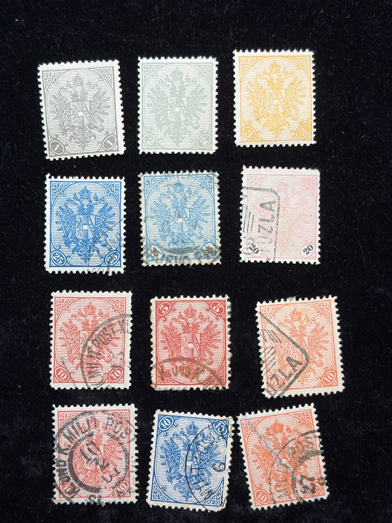 奥地利  - 奥地利徽章版（1916–1918），由专家“Steiner”审核 #1.0