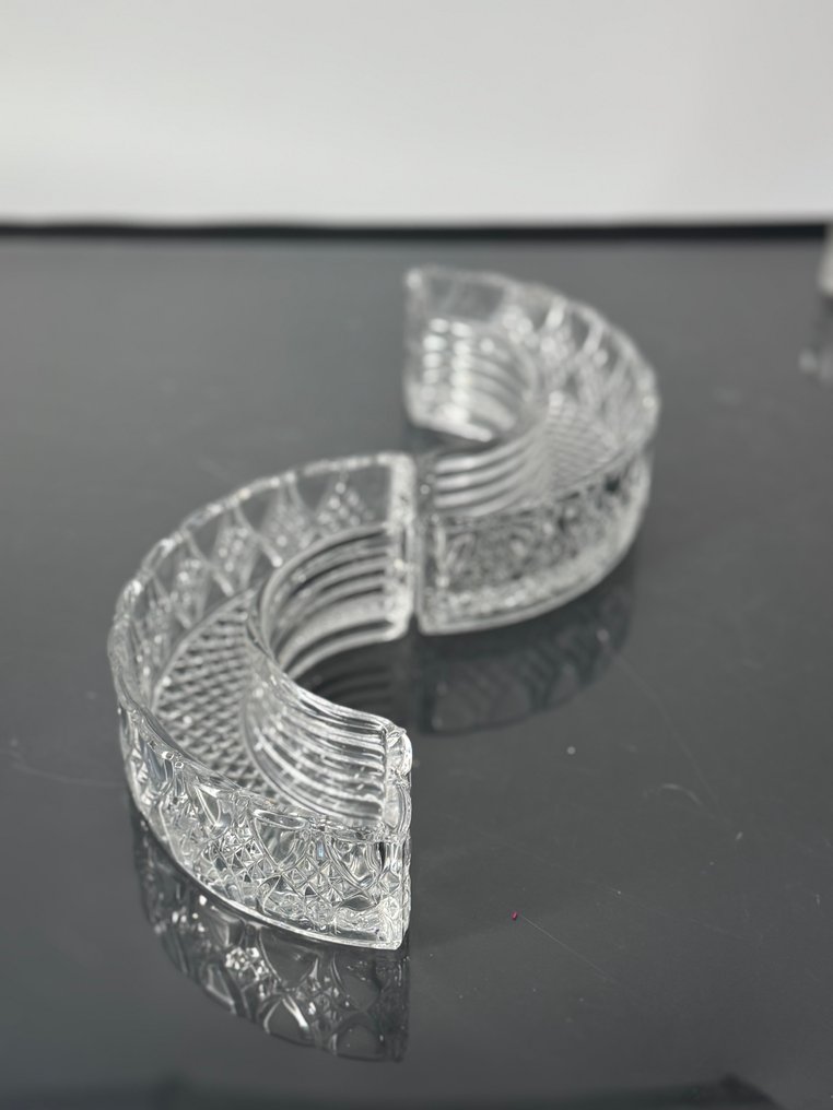 Val Saint Lambert - Charles Graffart & René Delvenne - Centrepiece (3) - Valambert  - Crystal - Valambert Series #4.3