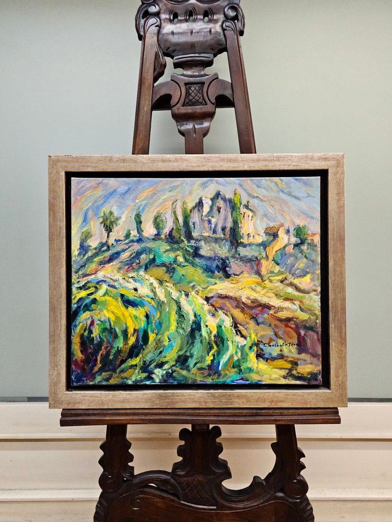 Post-impressionist chool (XX) - When the earth remembers its color #3.2