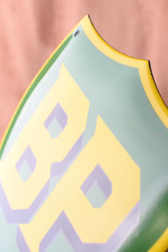 BP emblem; enamel sign; rare auction with this design; handmade! - Sign - Enamel #2.1