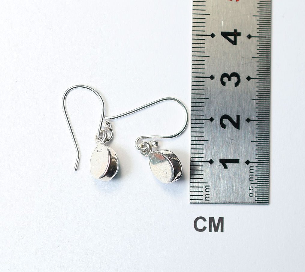 Αιθιοπικός όπαλ / Welo-όπαλ 2 κρεμαστά αυτιά / Cabochon / καινούργια- 1.84 g - (2) #3.2