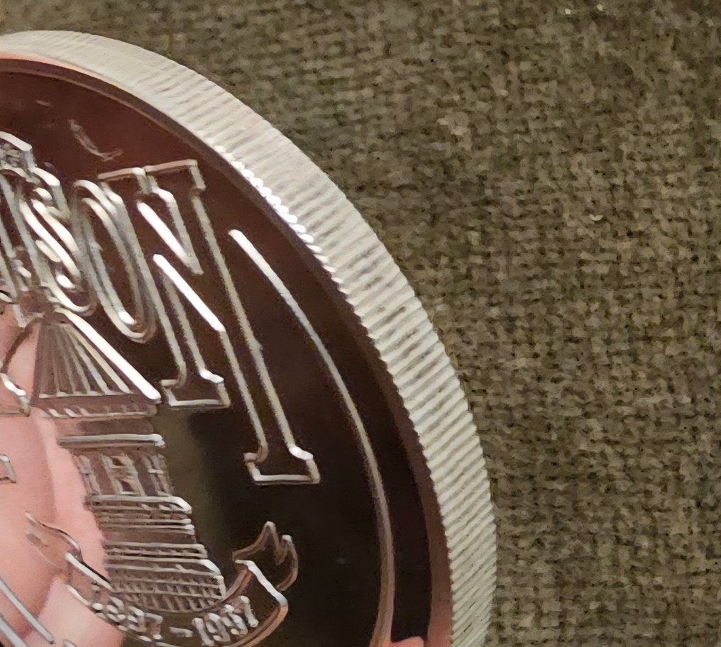 Κολομβία. Silver medal 1997 Britisch Colombia, Nelson (χωρίς τιμή ασφαλείας) #4.3