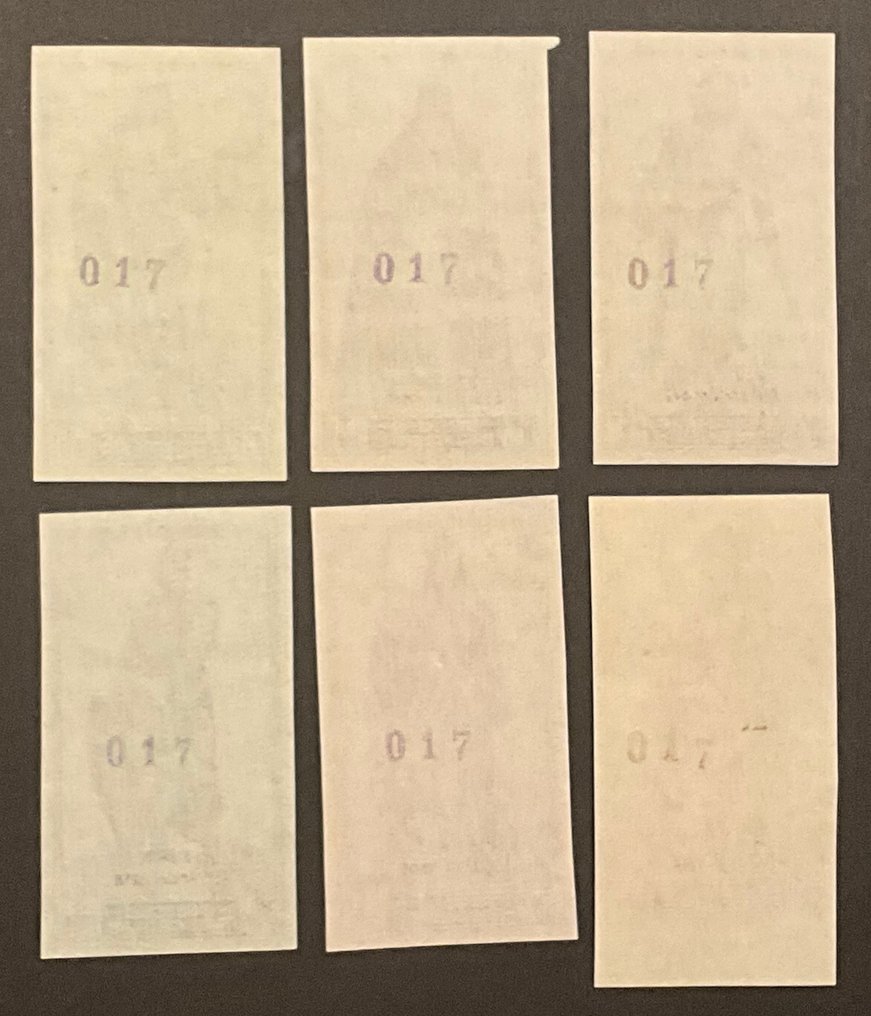 Βέλγιο 1946 - Ο αιχμάλωτος πολέμου - «Πορτρέτα της Γερουσίας» - ΑΝΕΚΤΕΛΕΣΤΑ - OBP/COB 737ND/741ND + 742ND #1.0