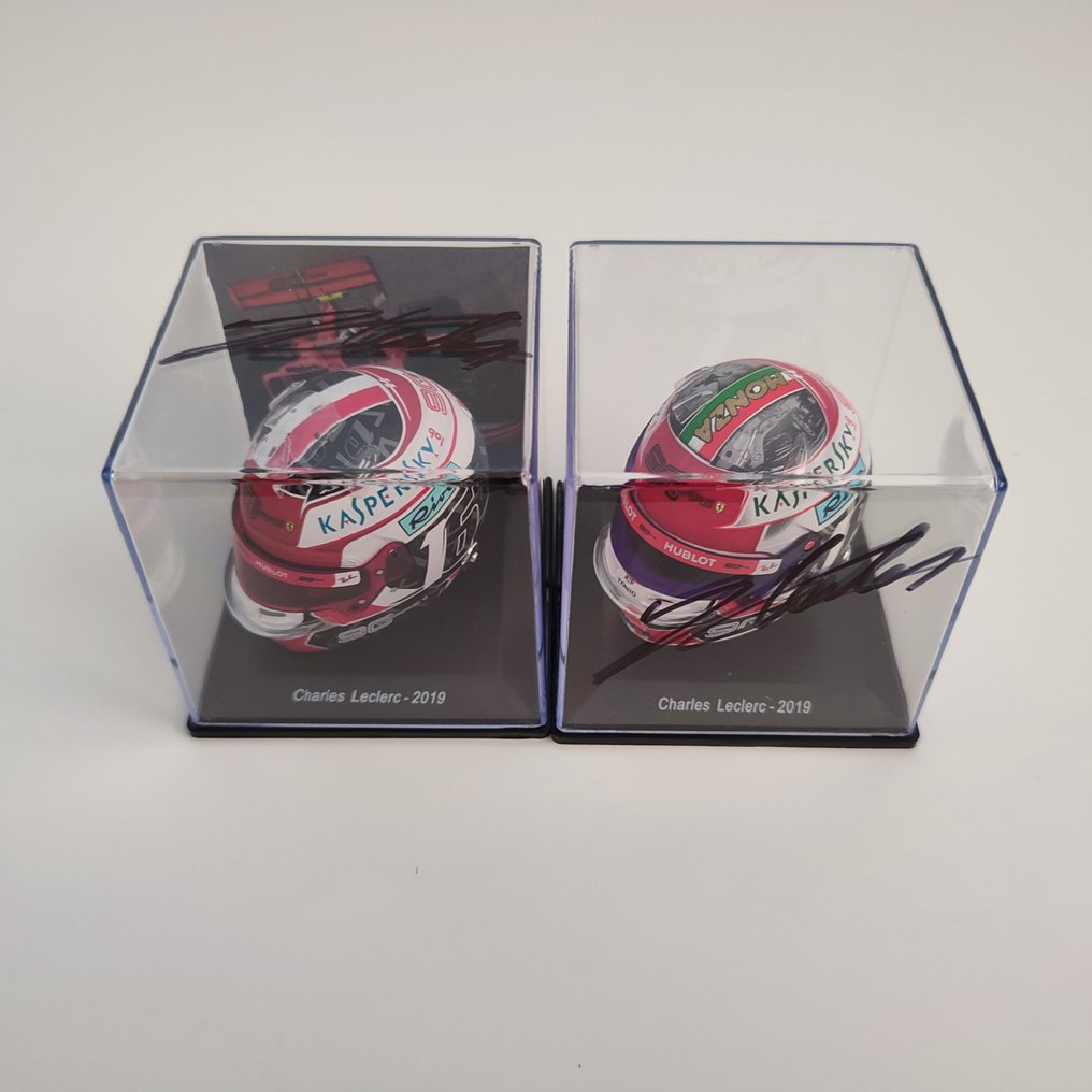 法拉利 - Italian Grand Prix - Charles Leclerc - 2019 - 比例1/5头盔  #1.0