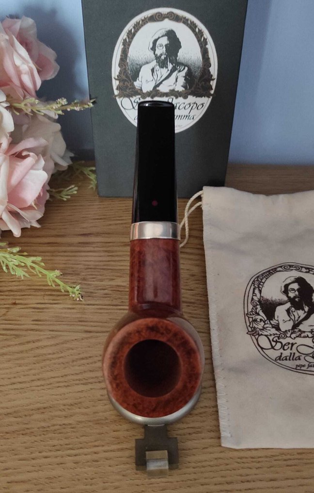 Ser Jacopo dalla Gemma L2 maxima - 煙斗 - 野蔷薇, .925 銀 #4.3