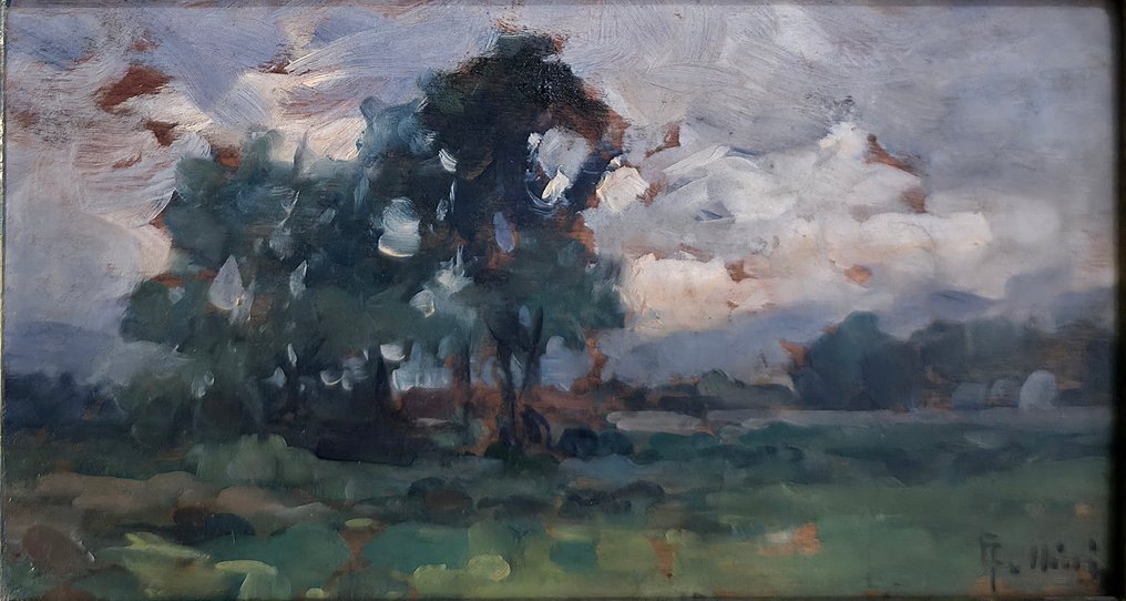 Carlo Follini (1848-1938) - Paesaggio #1.0