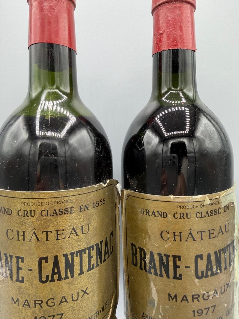 1977 Château Brane Cantenac - Margaux 2ème Grand Cru Classé - 2 Sticle (0.75L) #2.1