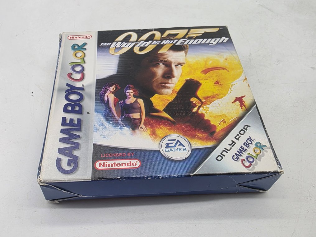 Nintendo - Gameboy Color - Extremelt Rare - Old Stock - 007 The world is not enough- First Edition - boxed with manual, inlay - Gra wideo - W oryginalnym pudełku #2.1