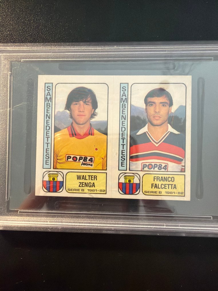 1981/82 Panini Calciatori Walter Zenga #478 ROOKIE - PSA 6 Graded sticker #1.0