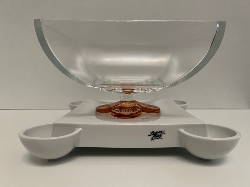 Βάζο καμπάνα - Πορσελάνη, Κρύσταλλο - 1995 - 2005 - Αποκλειστική ετήσια έκθεση DSM. #3.2