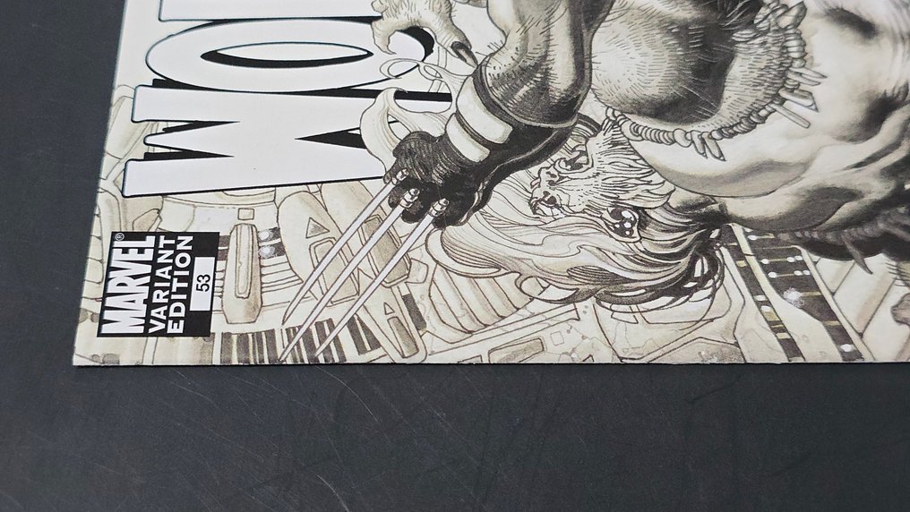 Wolverine (Vol. 3) #53 - Black & White Edition - Signed by Simone Bianchi + COA - 1 Signed comic - EO - 2007 #4.3