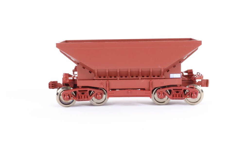 Roco H0 - 44173 - Model train freight wagon set (1) - Ertswagon set of four pieces (including one weathered) - SJ #4.3