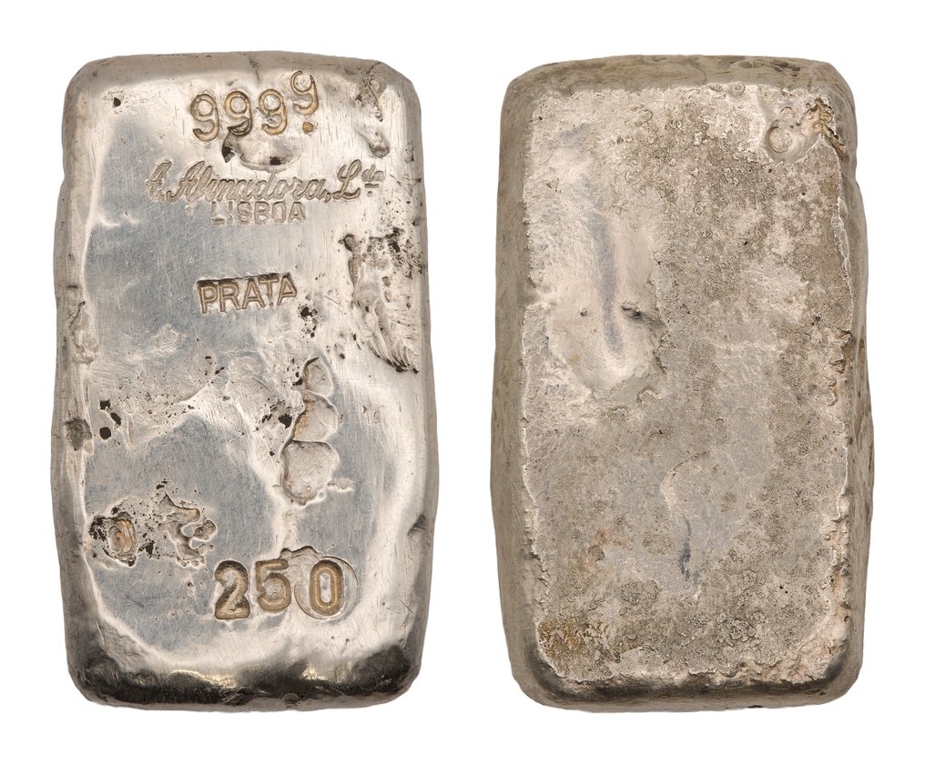 250 grammi - Argento .999 - A Afinadora LDA - LISBOA  (Senza prezzo di riserva) #1.0