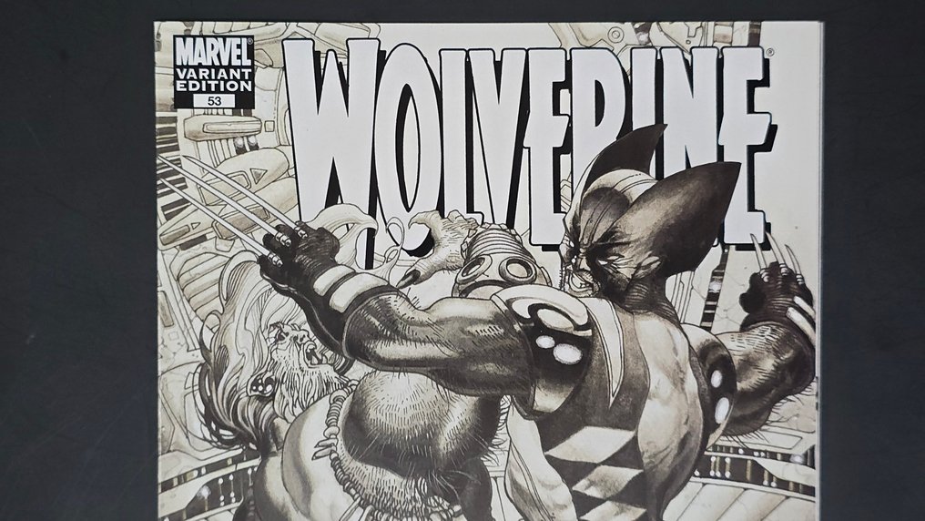 Wolverine (Vol. 3) #53 - Black & White Edition - Signed by Simone Bianchi + COA - 1 Signed comic - EO - 2007 #1.0