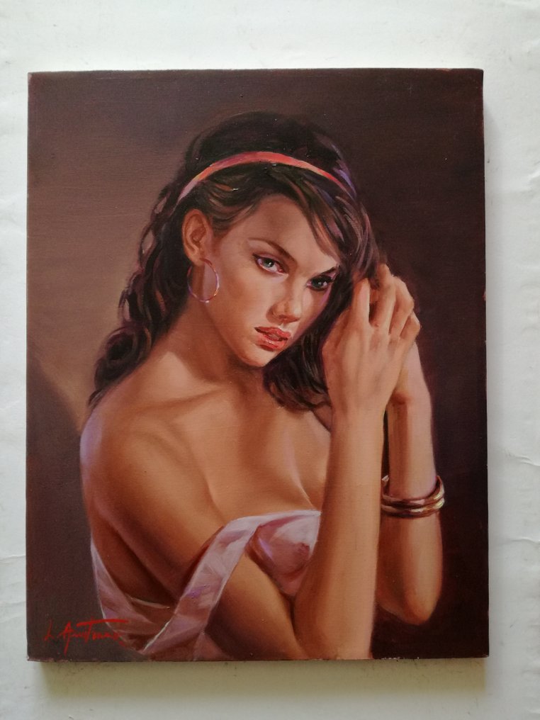 Lucio Amitrano (1950) - La modella #1.0