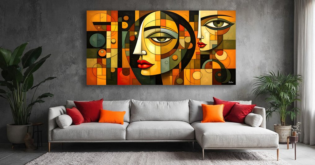 Oskar Rekozi - BigArt · Cubism - XXL - 1/1 Unique Piece #2.1