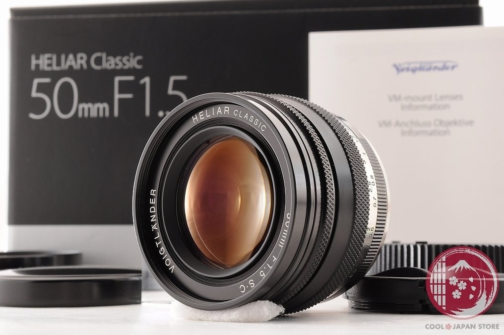 Voigtländer Heliar Classic 50mm F1.5 Camera lens #1.0