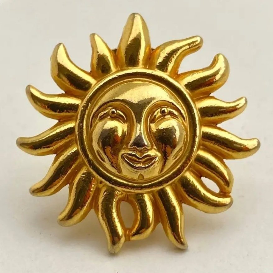 Versace - Μέταλλο, Gold-plated - Σκουλαρίκια με κλιπ - Ohrclips από το 1982 #1.0