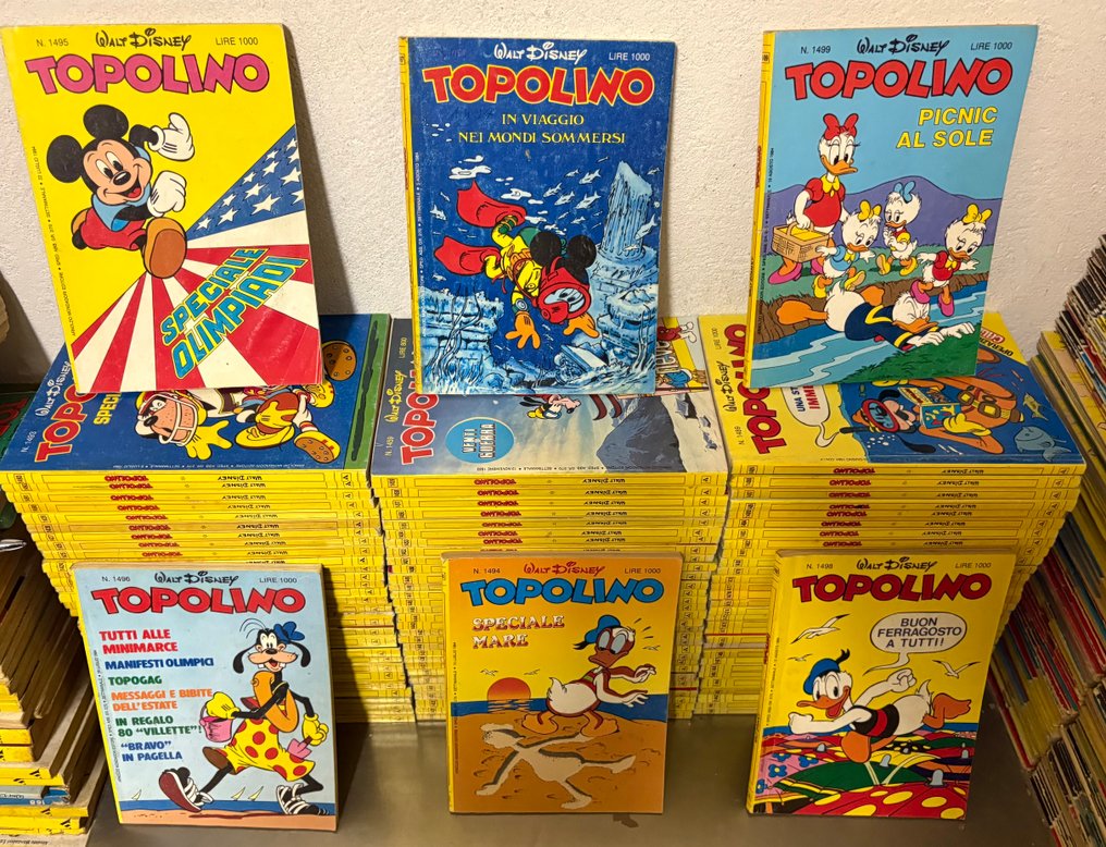 Topolino 1401/1499 - Sequenza semi completa - 96 Comic - EO #1.0