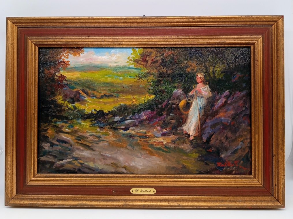 Héctor Zablach (1934) - La donna e il tramonto #1.0