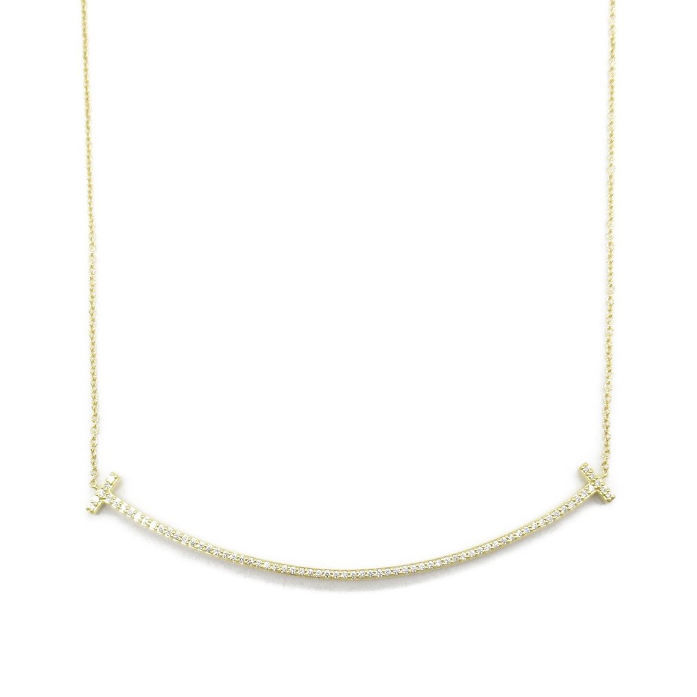 Tiffany & Co. - 项链 - 18K包金 黄金 - 钻石 #1.0