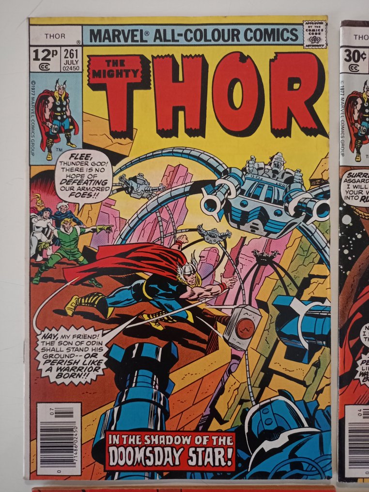Thor 261; 258; 257; 253; 253; 227 - The Mighty Thor - 6 Comic - 1974/1977 #1.0