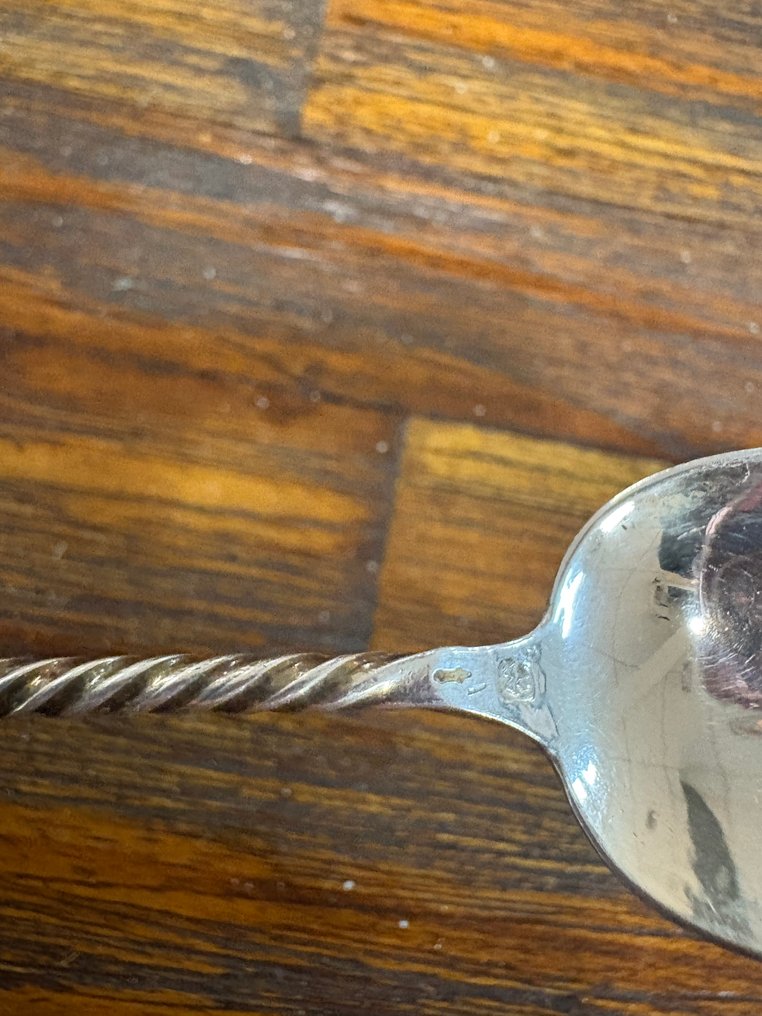 Ske (10) - .835 sølv - dessertskeer / teskefulde #4.3