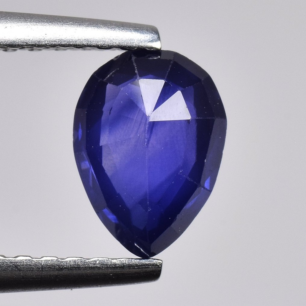 没有保留价 - 1 pcs  蓝色 蓝宝石  - 0.89 ct - 安特卫普宝石检测实验室（ALGT） #2.1