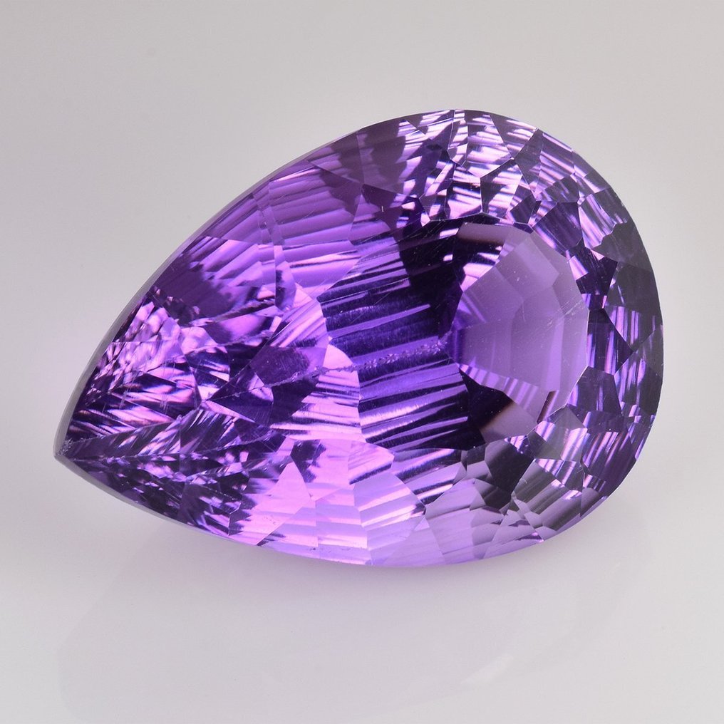 没有保留价 - 1 pcs  紫色 紫水晶  - 26.48 ct - 安特卫普宝石检测实验室（ALGT） #4.3