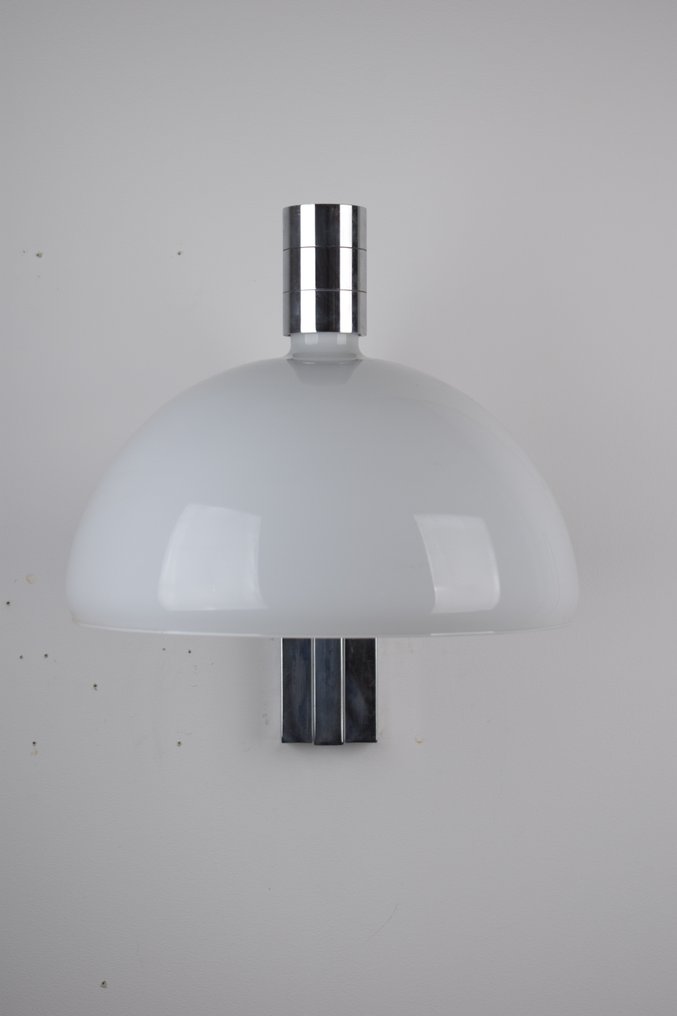 Sirrah - Franco Albini, Franca Helg - 壁突式照明 - AM/AS - 玻璃, 钢 #2.1