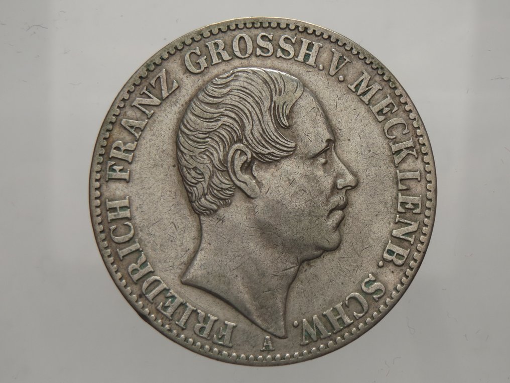 德国,梅克伦堡-施韦林 Thaler 1848 Friedrich Franz II (1842-1883) (没有保留价) #1.0