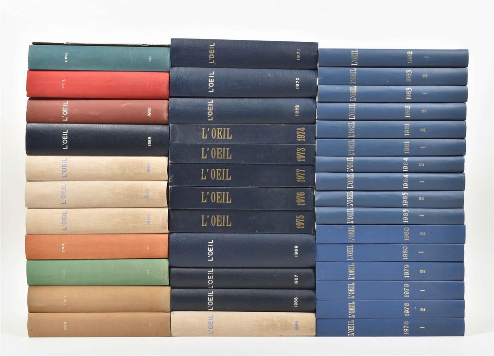 L'oeil. Revue d'art mensuelle - 1955-1985 #1.0
