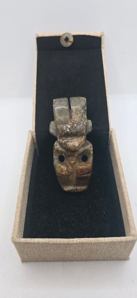 古新石器时代巫师偶像 - 无底价 - 古玉 - 护符 - 護身符 - 新石器时代巫师偶像 #2.1