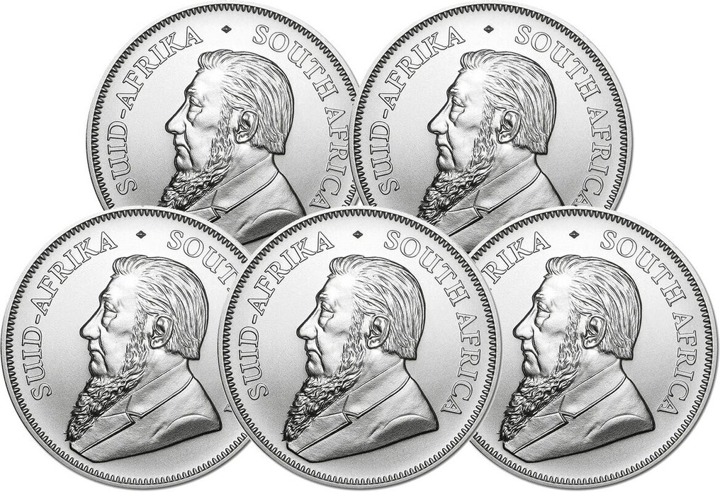 5 Troy Ounce - Silver .999 - Krugerrand 2025 - 155,5 gram - fine silver #2.1