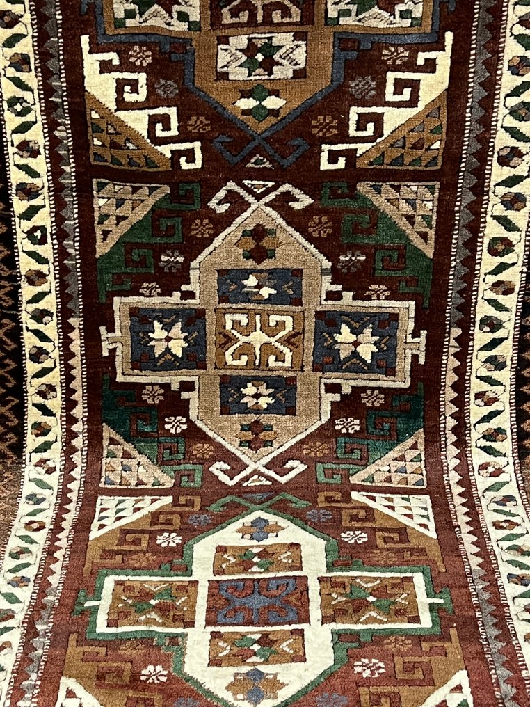 Kazak natural colors (New) - Runner - 355 cm - 95 cm #2.1