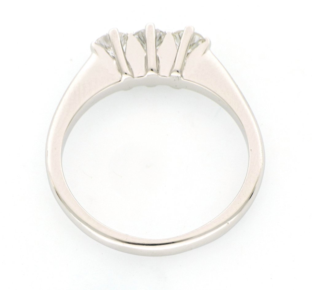 χωρίς τιμή ασφαλείας - Δαχτυλίδι - 18 καράτια Λευκός χρυσός -  0.50ct. tw. Διαμάντι (Φυσικό)  #4.3