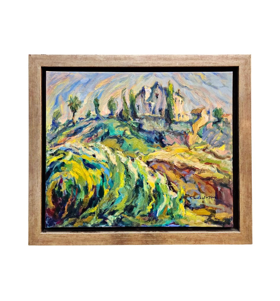 Post-impressionist chool (XX) - When the earth remembers its color #2.1