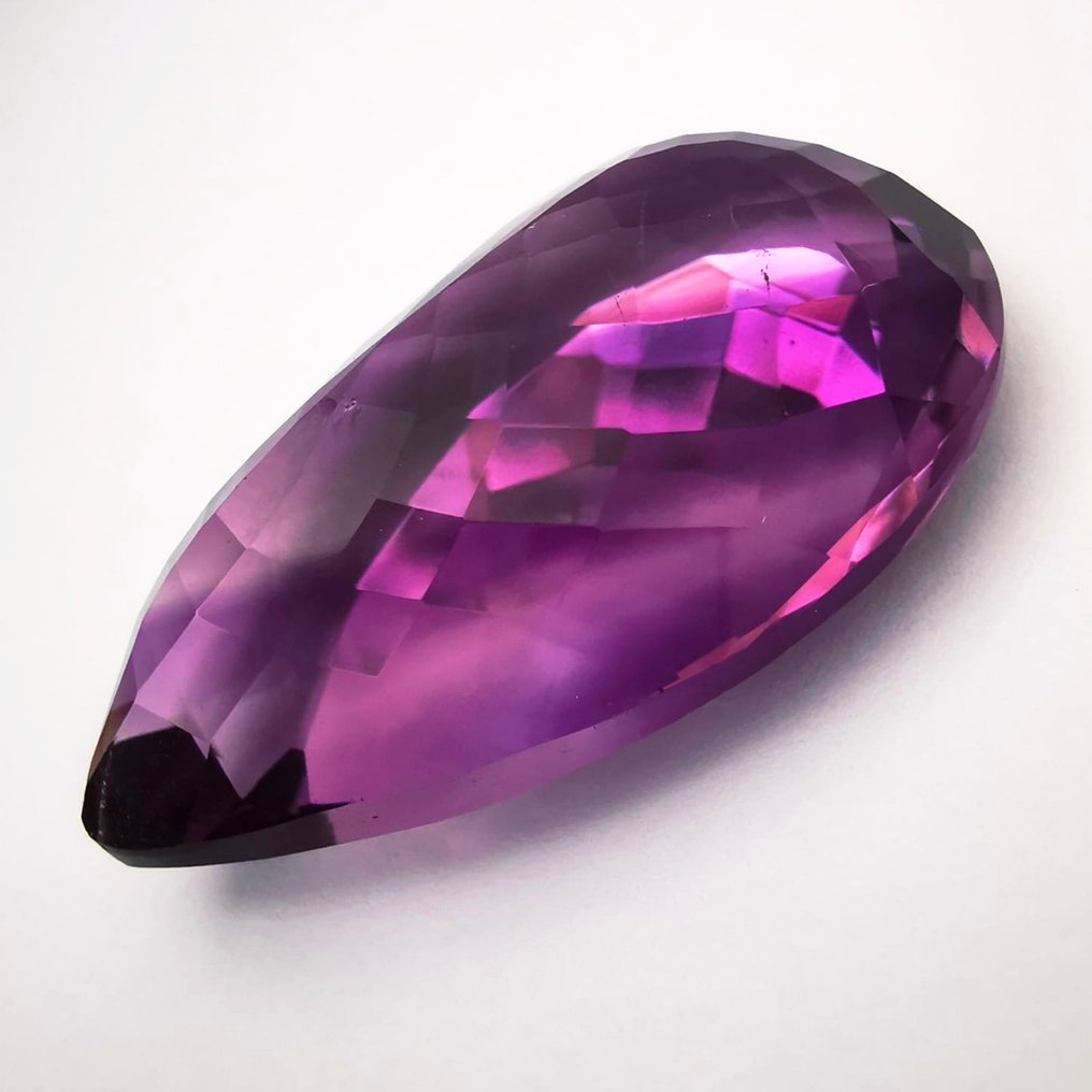 没有保留价 紫水晶  - 47.51 ct - 安特卫普宝石检测实验室（ALGT） - 浓烈/生动的紫色 #3.2