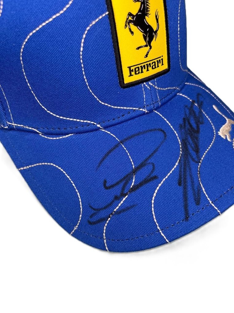 法拉利 - 限量版 - 蒙扎2025大奖赛 - Charles Leclerc - Lewis Hamilton - 运动帽 #1.0